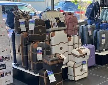 Departures - suitcases